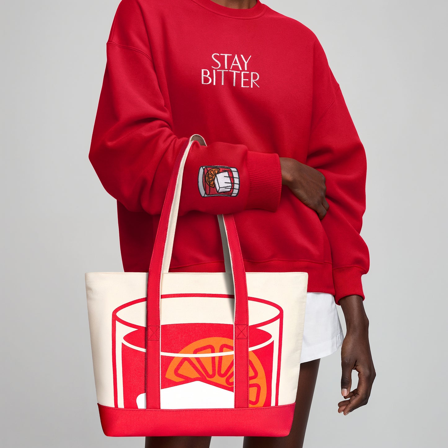 Campari Stay Bitter Tote