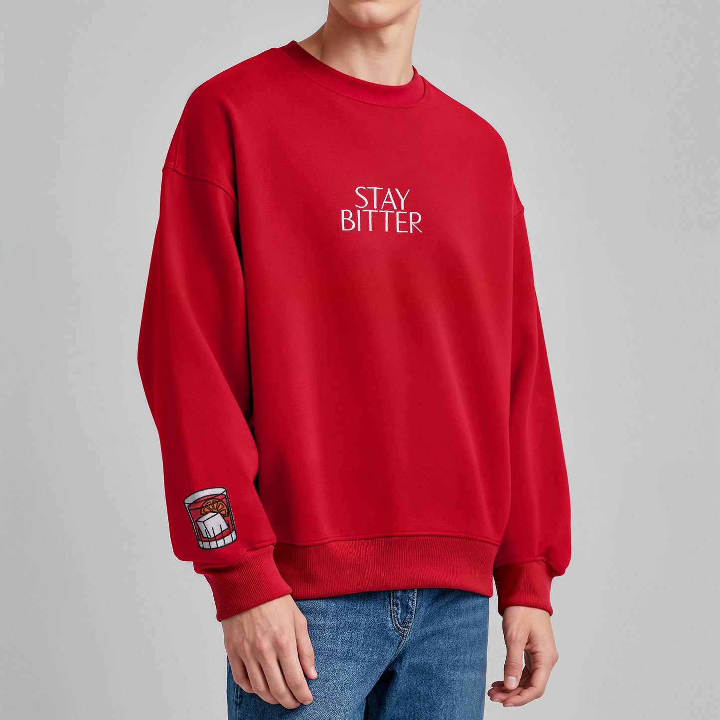 Campari Stay Bitter Crewneck