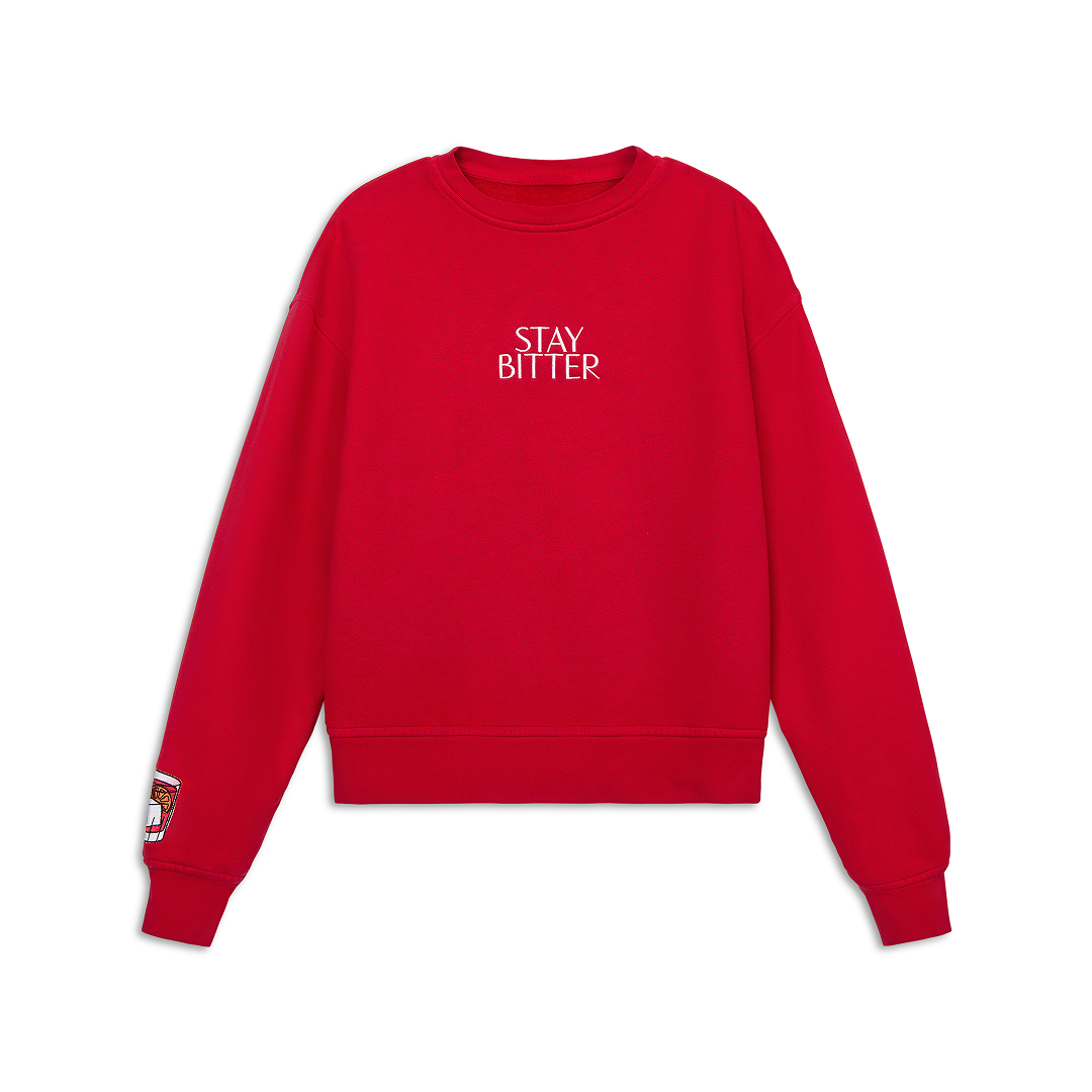 Campari Stay Bitter Crewneck